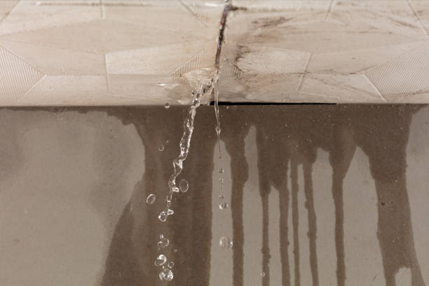 Professional Flood Damage Cleanup technician working in Bowerston, OH